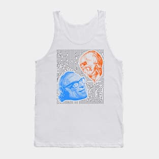 Issac Asimov // I, Robot Retro FanArt Tank Top